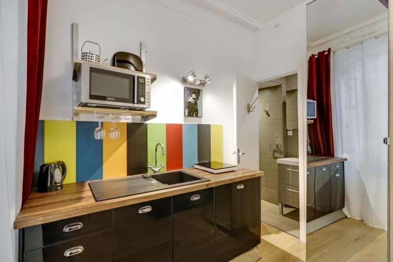 A Sweet Studio In Montparnasse - Boulevard Du Montparnasse Paris Eksteriør billede